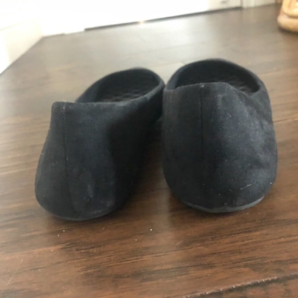 Kate and Mel black Pirassa flats - Picture 3 of 3